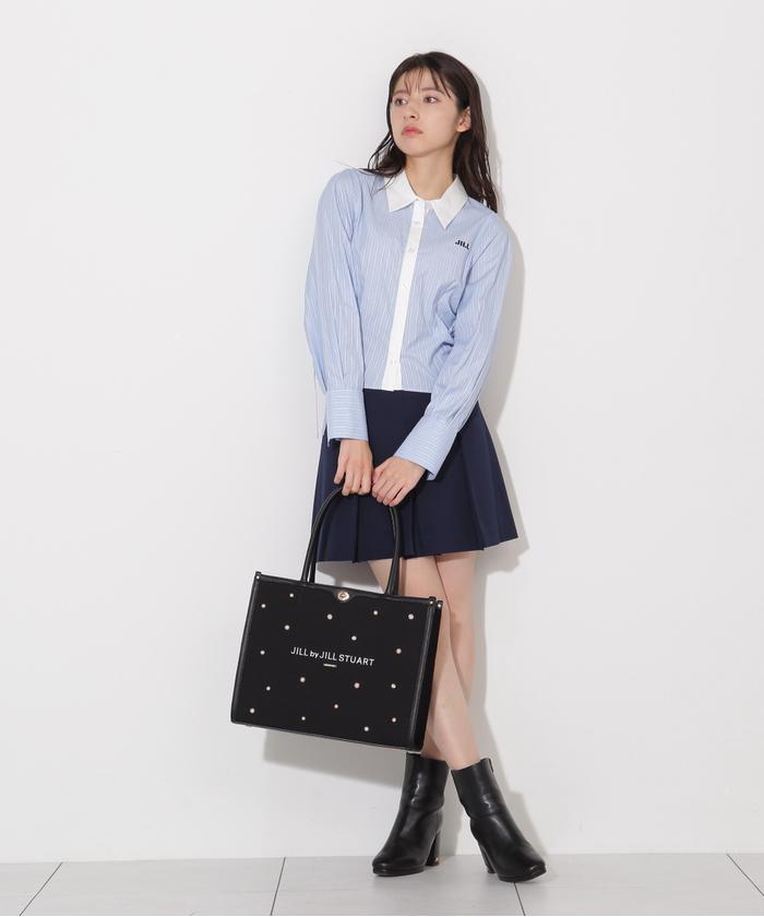 ☆JILLSTUART☆ ロゴ ROSELLA トートバッグ S アイボリー 9786-857-