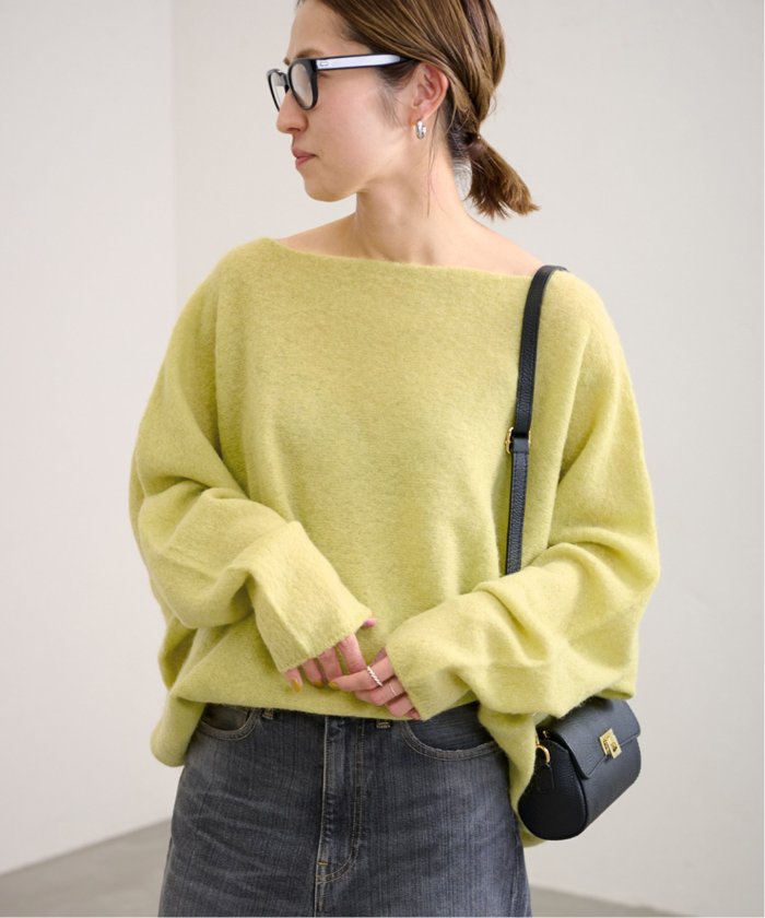 セール 30%OFF】ベビーアルパカ混ドルマンニュアンスプルオーバー(507557178) | フレームワーク(FRAMeWORK) - d  fashion