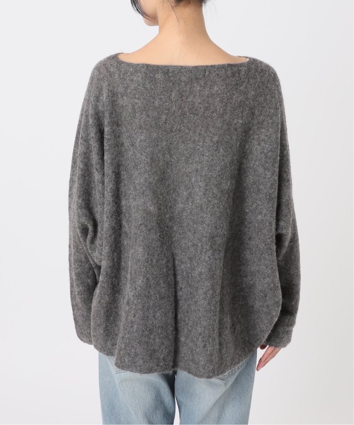 セール 30%OFF】ベビーアルパカ混ドルマンニュアンスプル