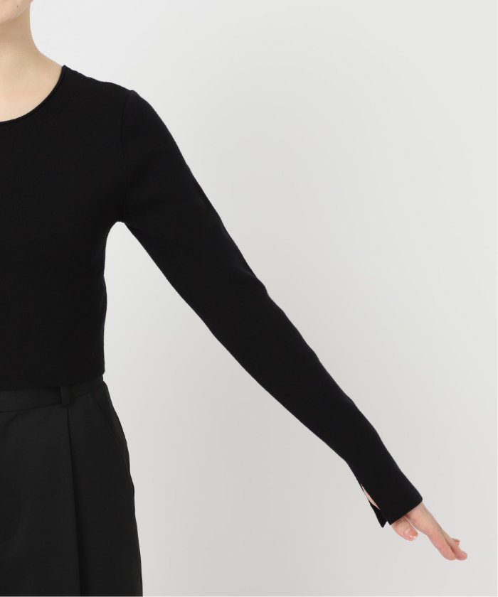 【新品】タグ付　ノーブル　noble 2wayスムースクロップドニット NOBLE｜2wayスムースクロップドニット | Rakuten Fashion(楽天