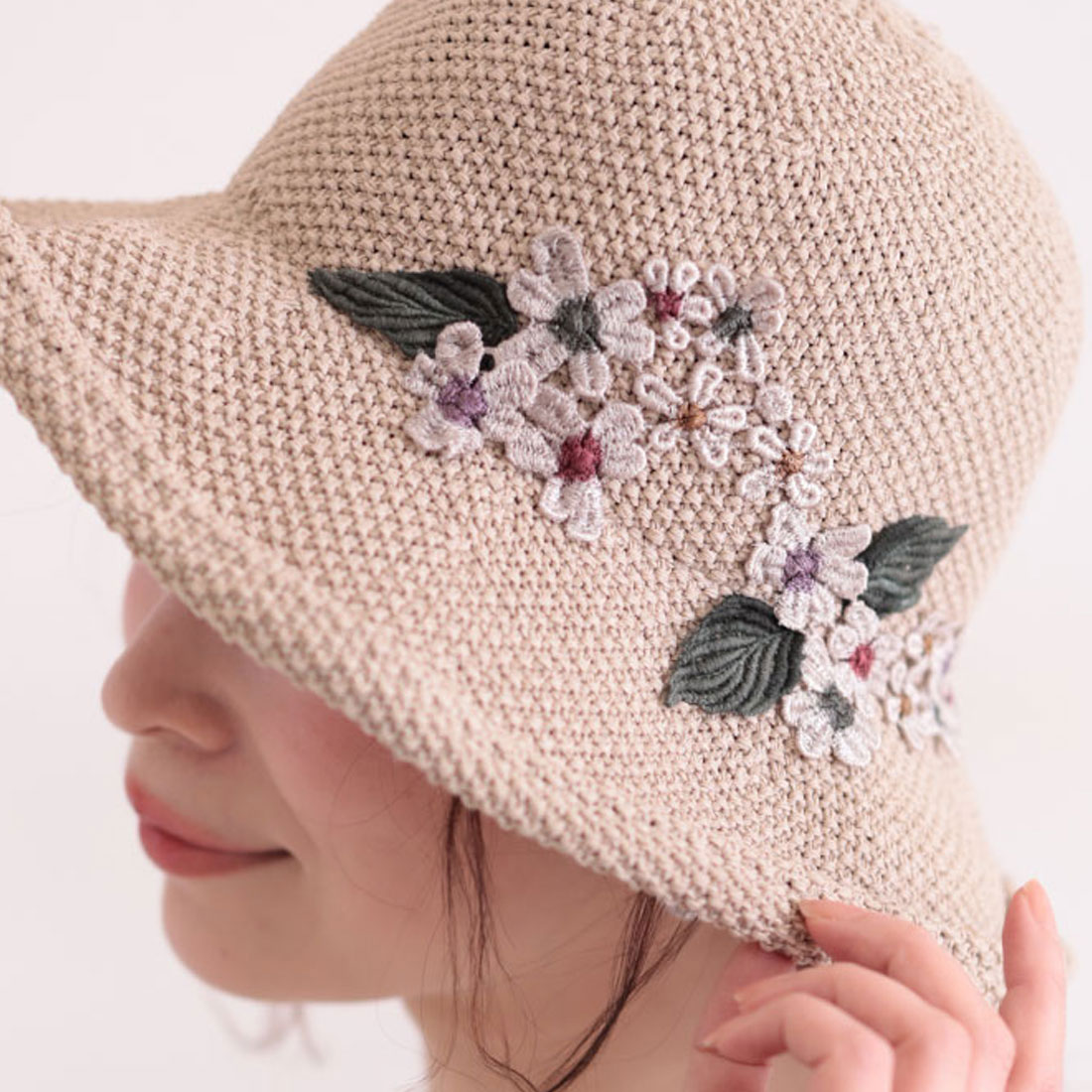 サワアラモード Sawa a la mode レディース 帽子 小物 ベージュ