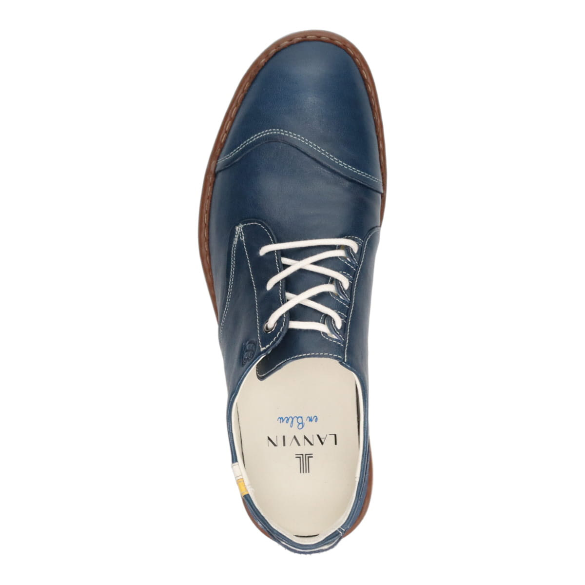 ランバン オン ブルー LANVIN en Bleu アシンメトリーレース