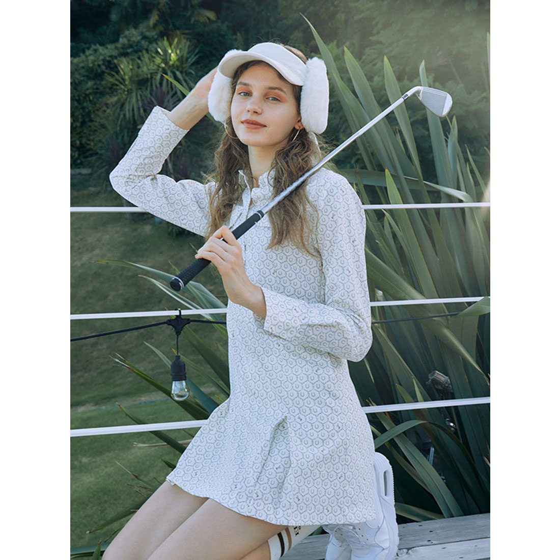 エイミーイストワール eimy istoire Horseshoe print シャツ
