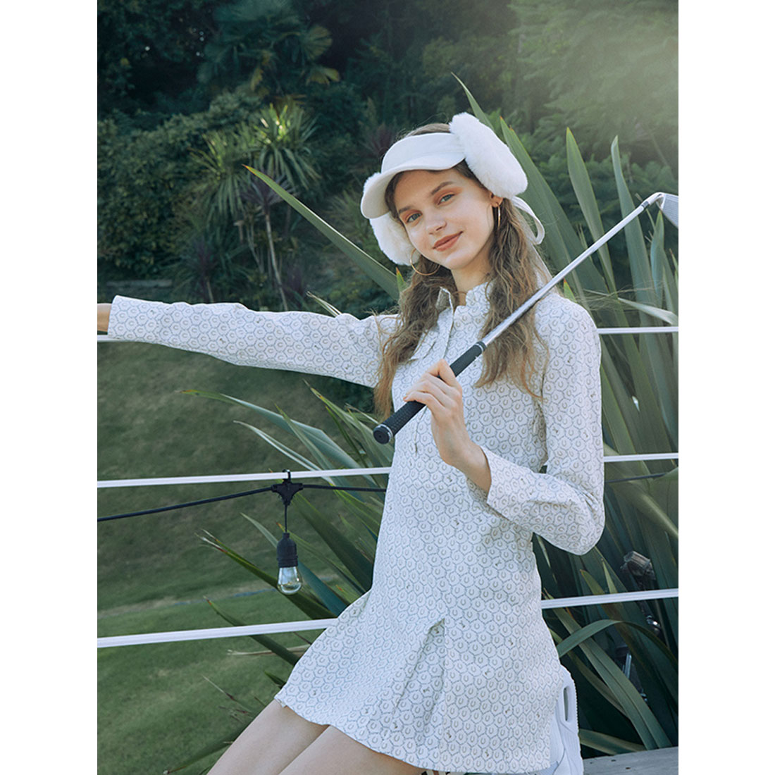 エイミーイストワール eimy istoire Horseshoe print シャツ