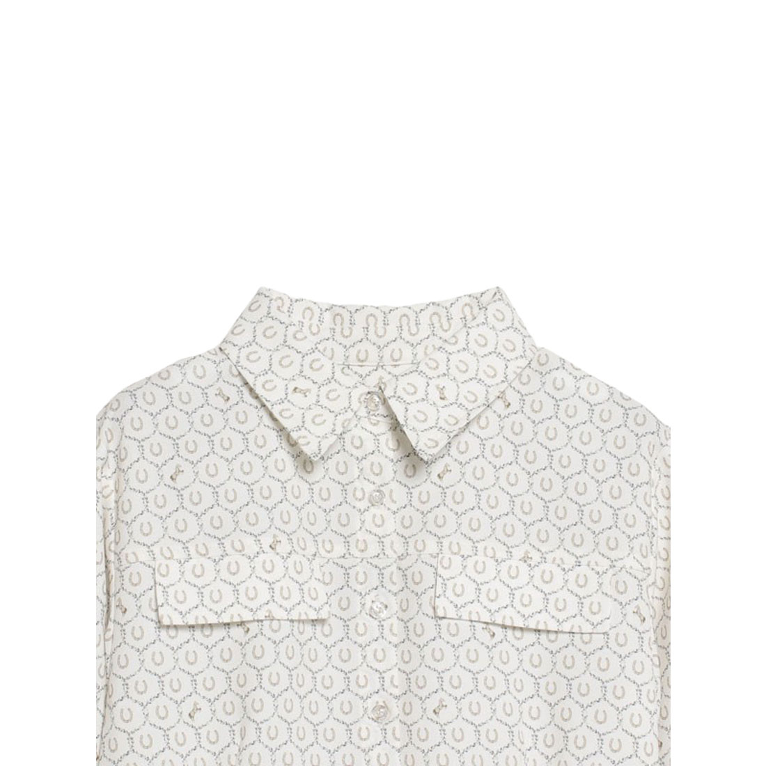 エイミーイストワール eimy istoire Horseshoe print シャツ