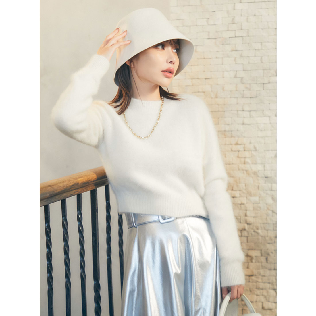 eimy istoire FOXニットプルオーバー