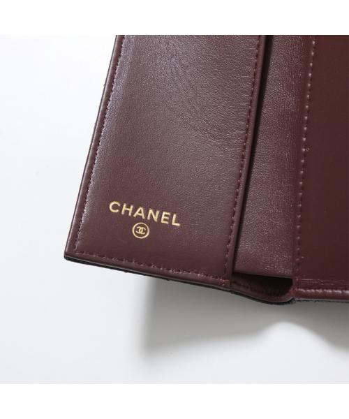 シャネル CHANEL CHANEL 三つ折り財布 MATELASSE マトラッセ シャネル CHANEL CHANEL 三つ折り財布 MATELASSE マトラッセ