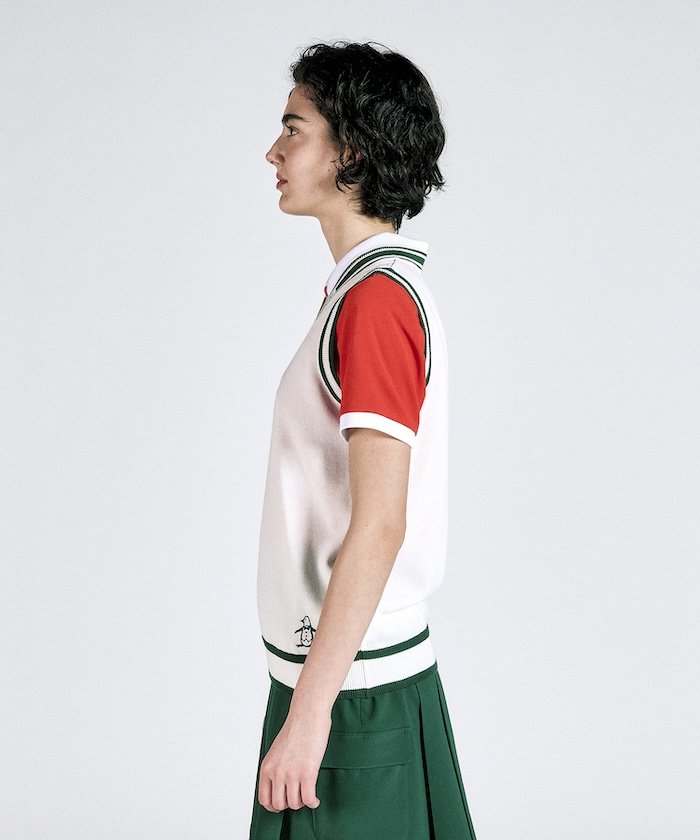 Munsingwear - Munsingwear　チェックニットベスト　L  ニット Munsingwear - Munsingwear チェックニットベスト L ニットの