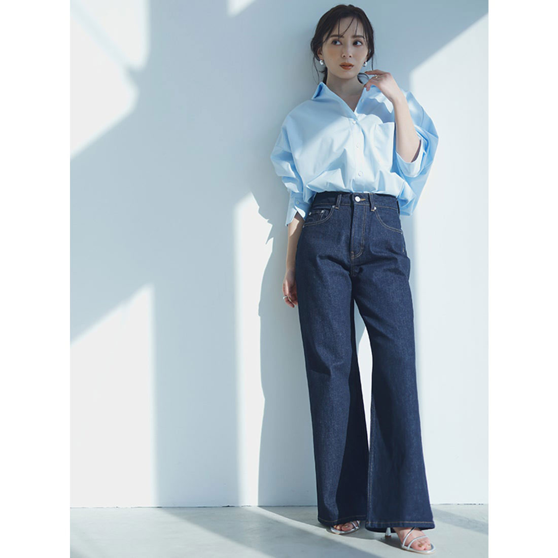 アニュアンス anuans Wide leg denim(507188911) | アニュアンス
