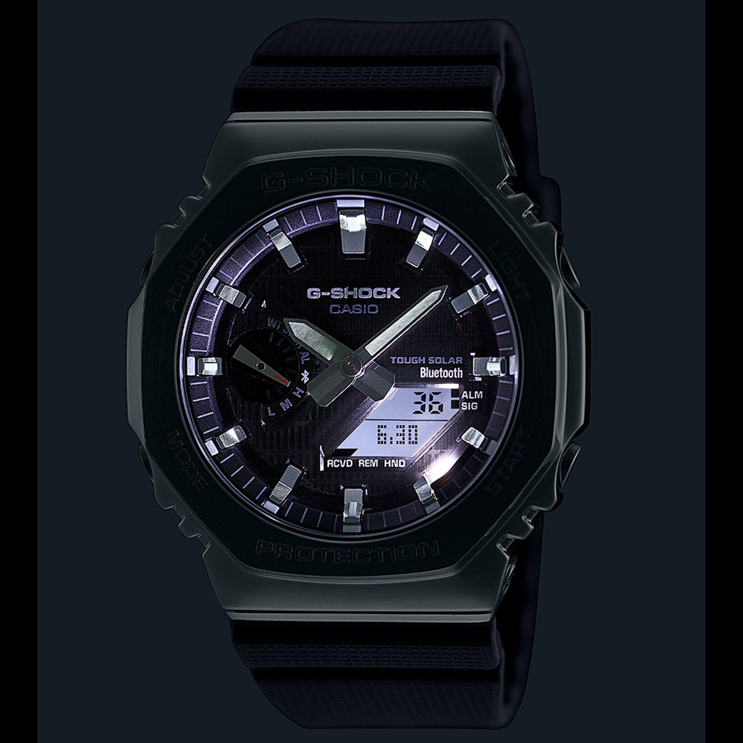 G-SHOCK】メタルベゼル / スマートフォンリンク＆タフソーラー