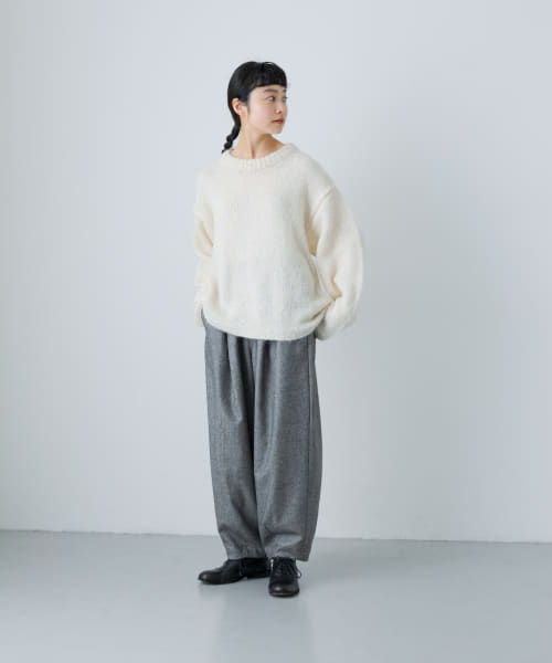 kagureかぐれ【春秋】　グレー　テーパードパンツ　フリーサイズ kagureかぐれ【春秋】グレーテーパードパンツフリーサイズ