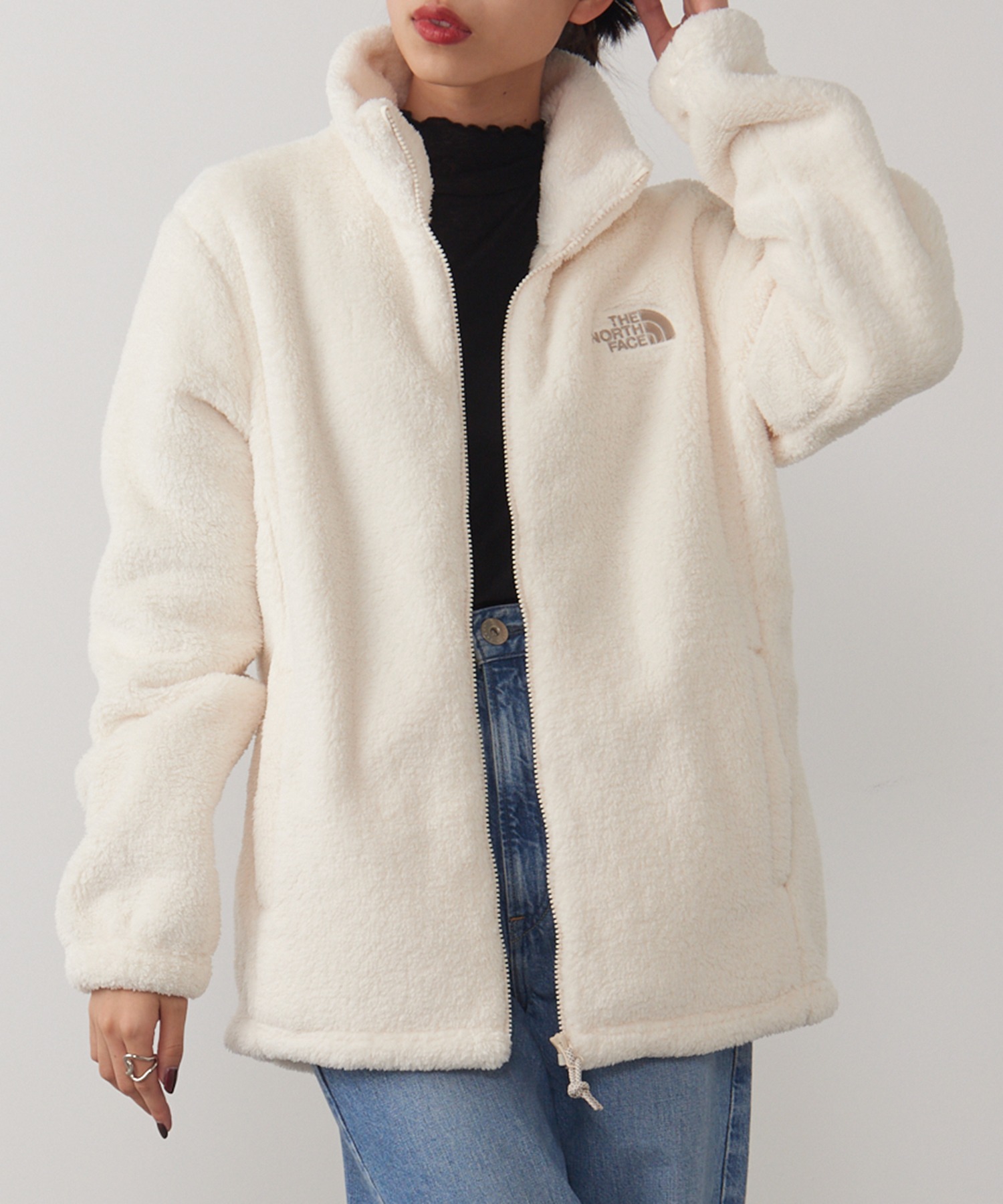 ザ・ノース・フェイス THE NORTH FACE COMFY FLEECE ANORAK