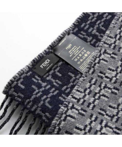 セール】FENDI マフラー FXS472 ASN1 ウール ストール(507582700 セール】FENDI マフラー FXS472 ASN1 ウール ストール(507582700