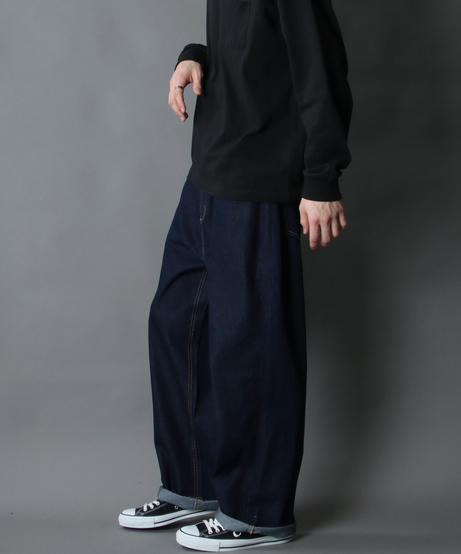 メンズ デニムパンツ ストレートパンツ ボトムス Y04369 クロップドパンツ メンズ デニムパンツ 9分丈 ストレートパンツ