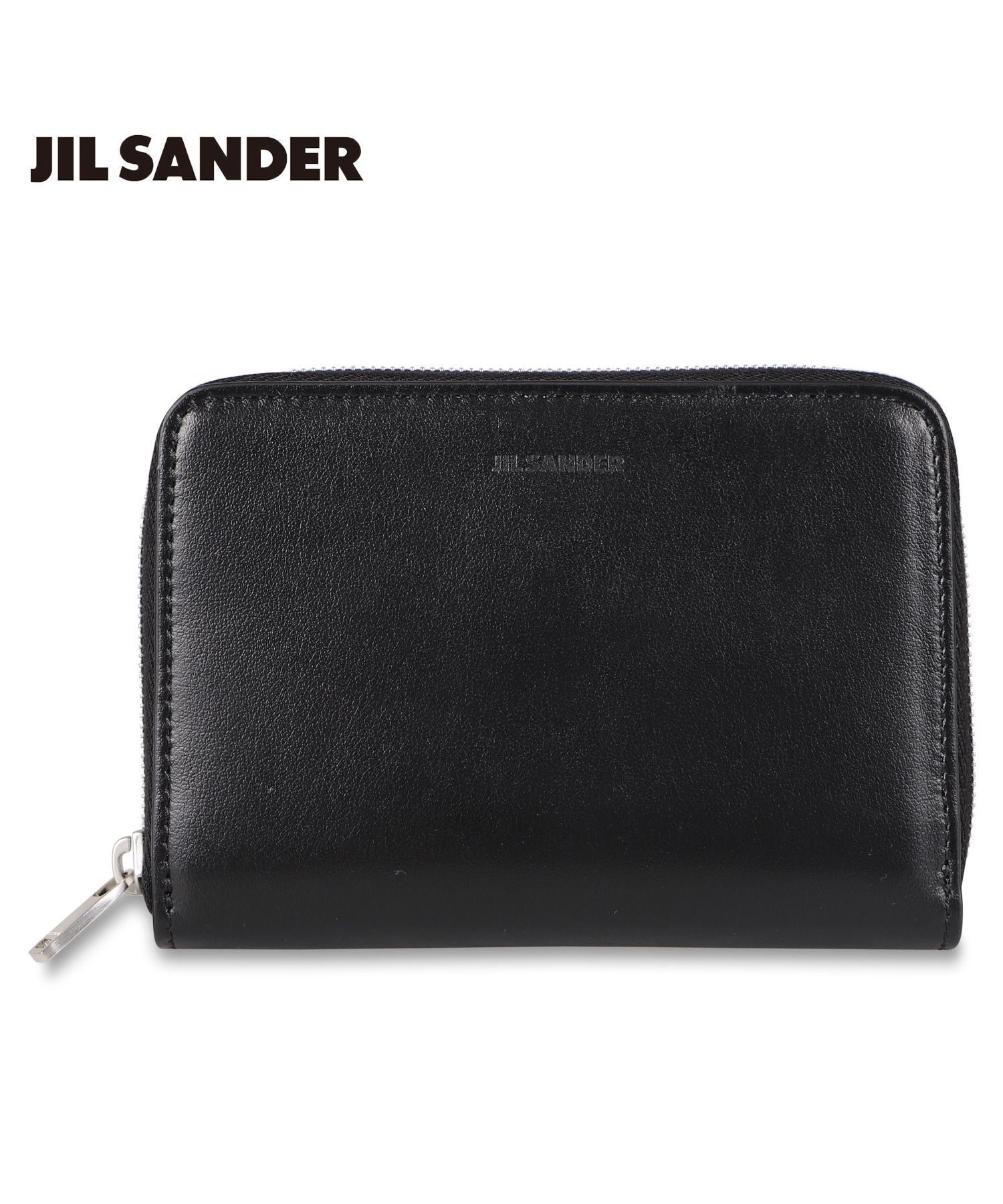 ジルサンダー JIL SANDER 財布 二つ折り ポケット ジップ