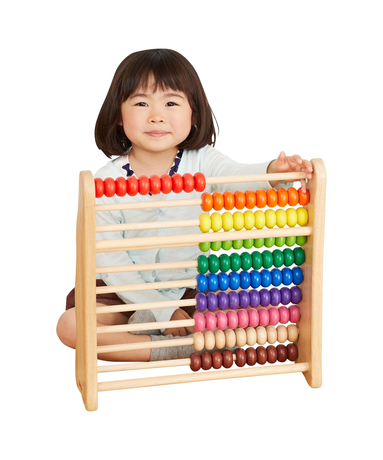 ボイラ VOILA 知育玩具 木のおもちゃ 100玉そろばん 3歳から対応