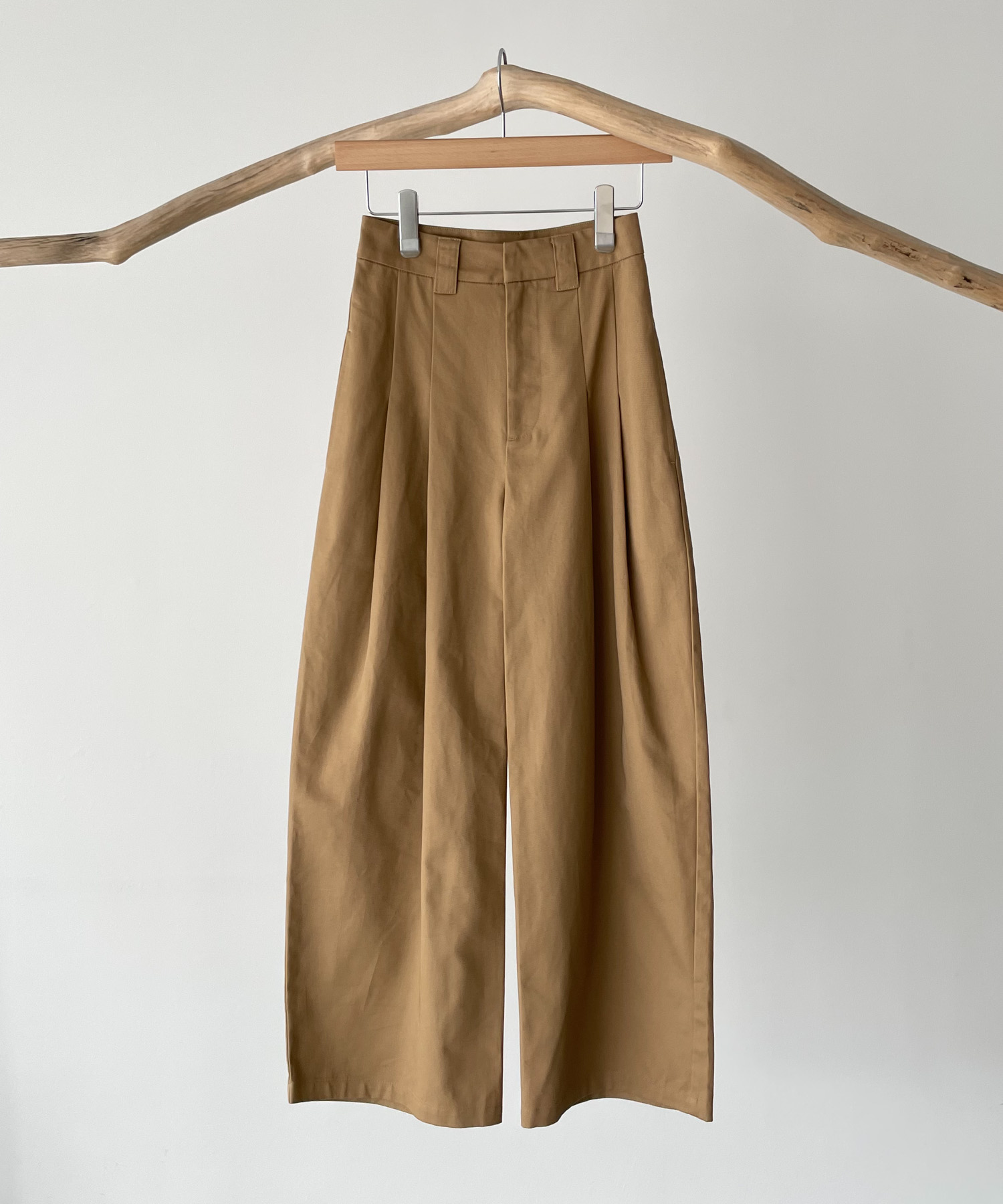 キャナルジーン CANAL JEAN arc(アーク)タックワイドパンツ