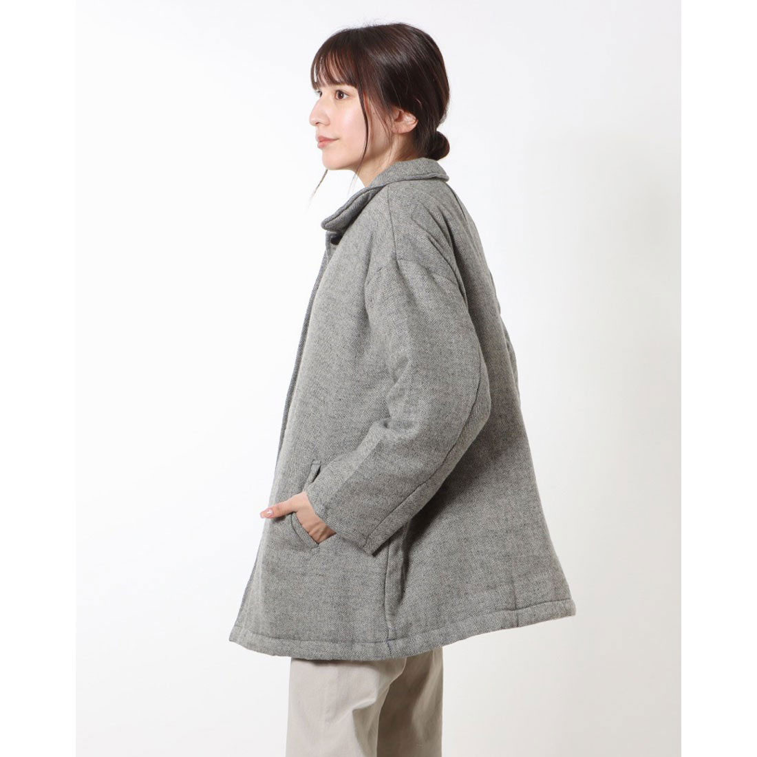 セール 84%OFF】サマンサ モスモス Samansa Mos2 ヘリンボーン セール 84%OFF】サマンサ モスモス Samansa Mos2 ヘリンボーン