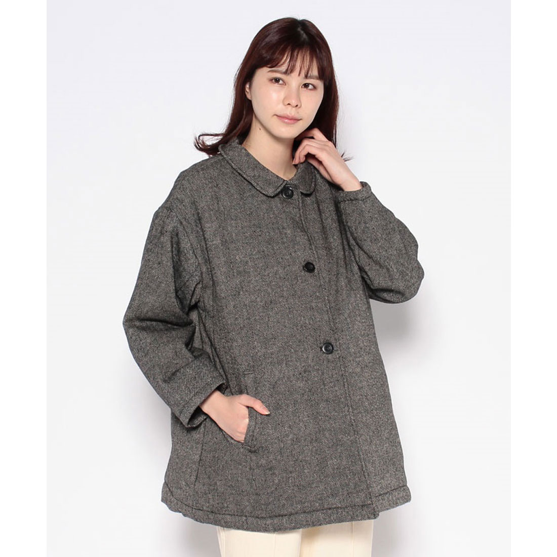 セール 84%OFF】サマンサ モスモス Samansa Mos2 ヘリンボーン セール 84%OFF】サマンサ モスモス Samansa Mos2 ヘリンボーン