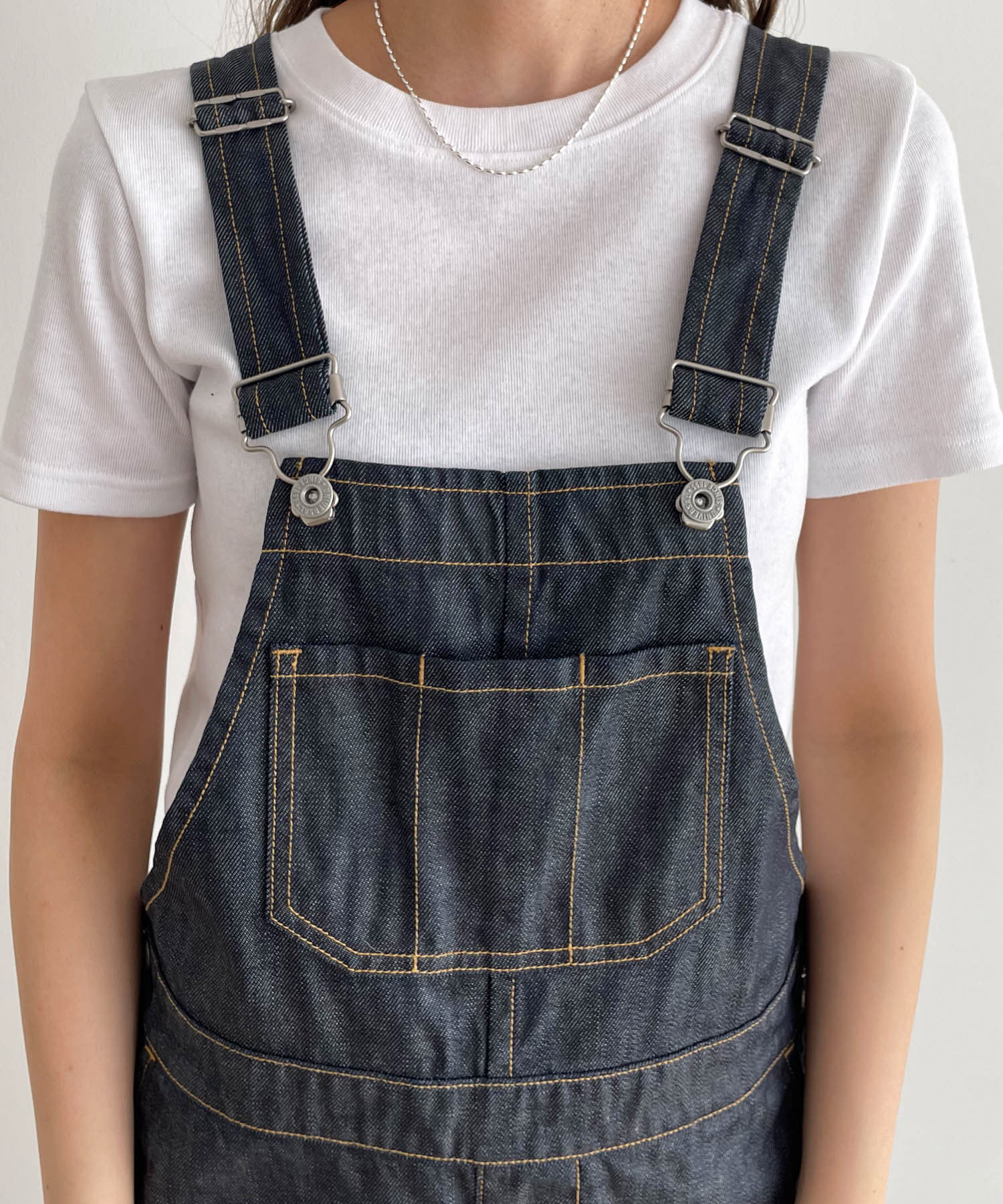 CANAL JEAN arc × YA-YA デニム テーパードオーバーオール CANAL JEAN arc × YA-YA デニム テーパードオーバーオール