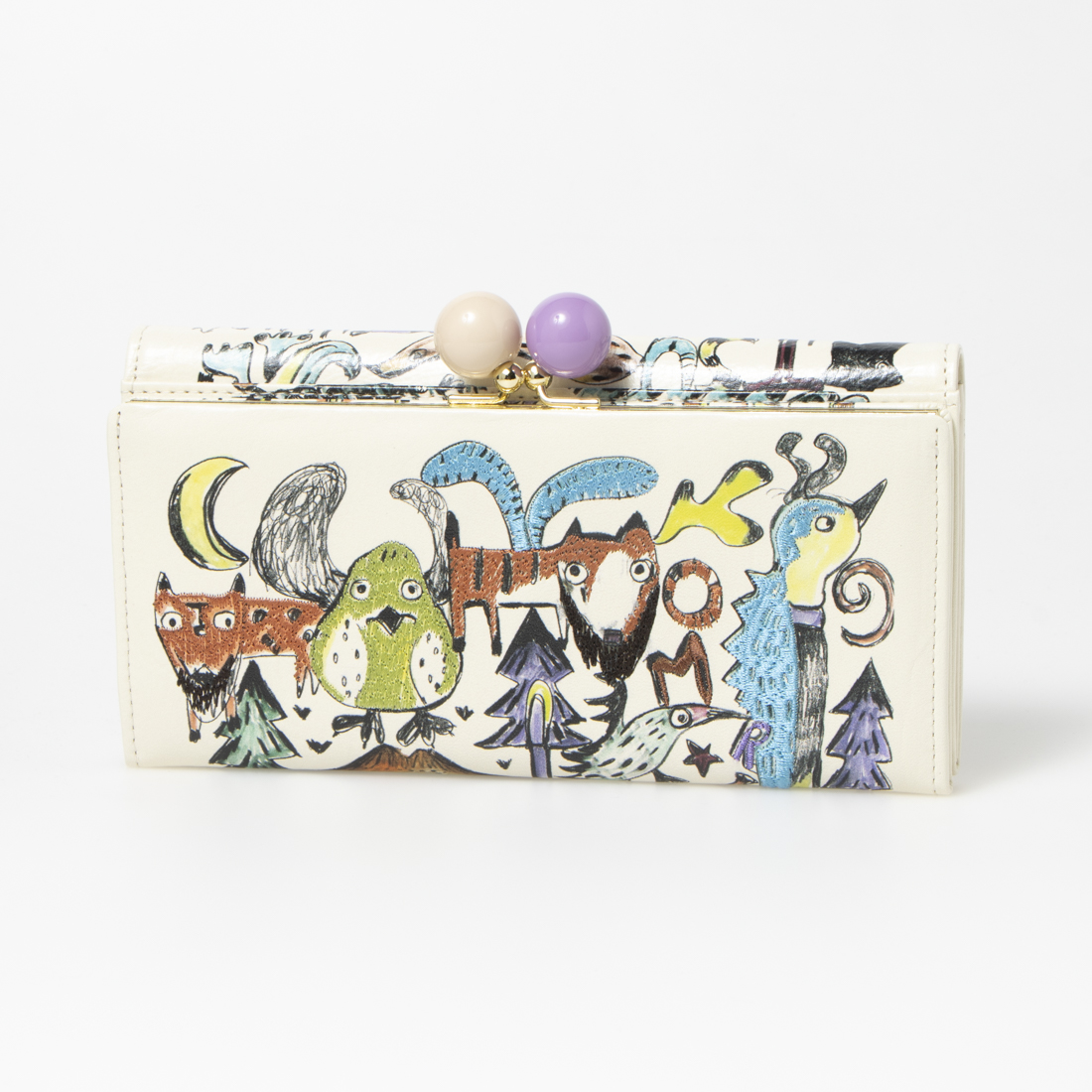 ツモリチサトキャリー　ムーライトアニマルがま口財布 セール 50%OFF】ツモリチサト キャリー tsumori chisato CARRY