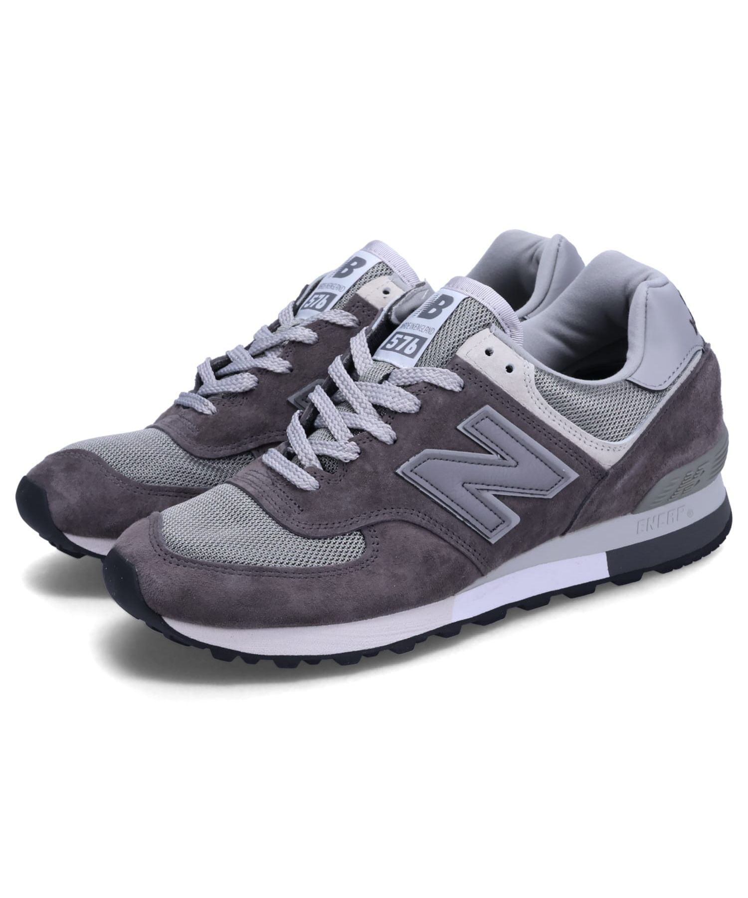 靴 New Balance 576 SALE New Balance 576 Walking DSL-2 All White Leather Shoes