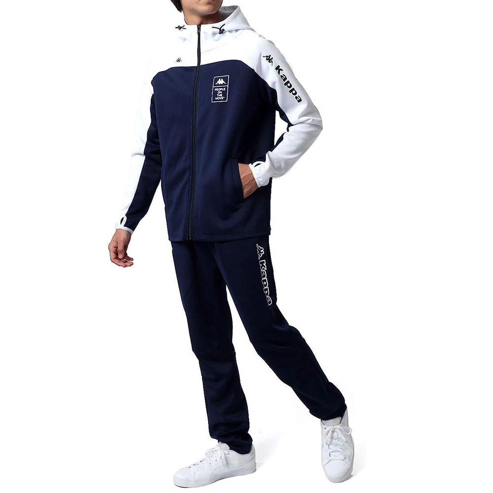 クーポン】【セール30%OFF】カッパ Kappa 別注 胸切替 ジャージ
