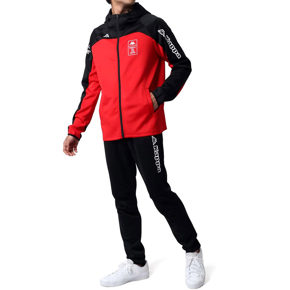セール10%OFF】カッパ Kappa 別注 胸切替 ジャージ上下