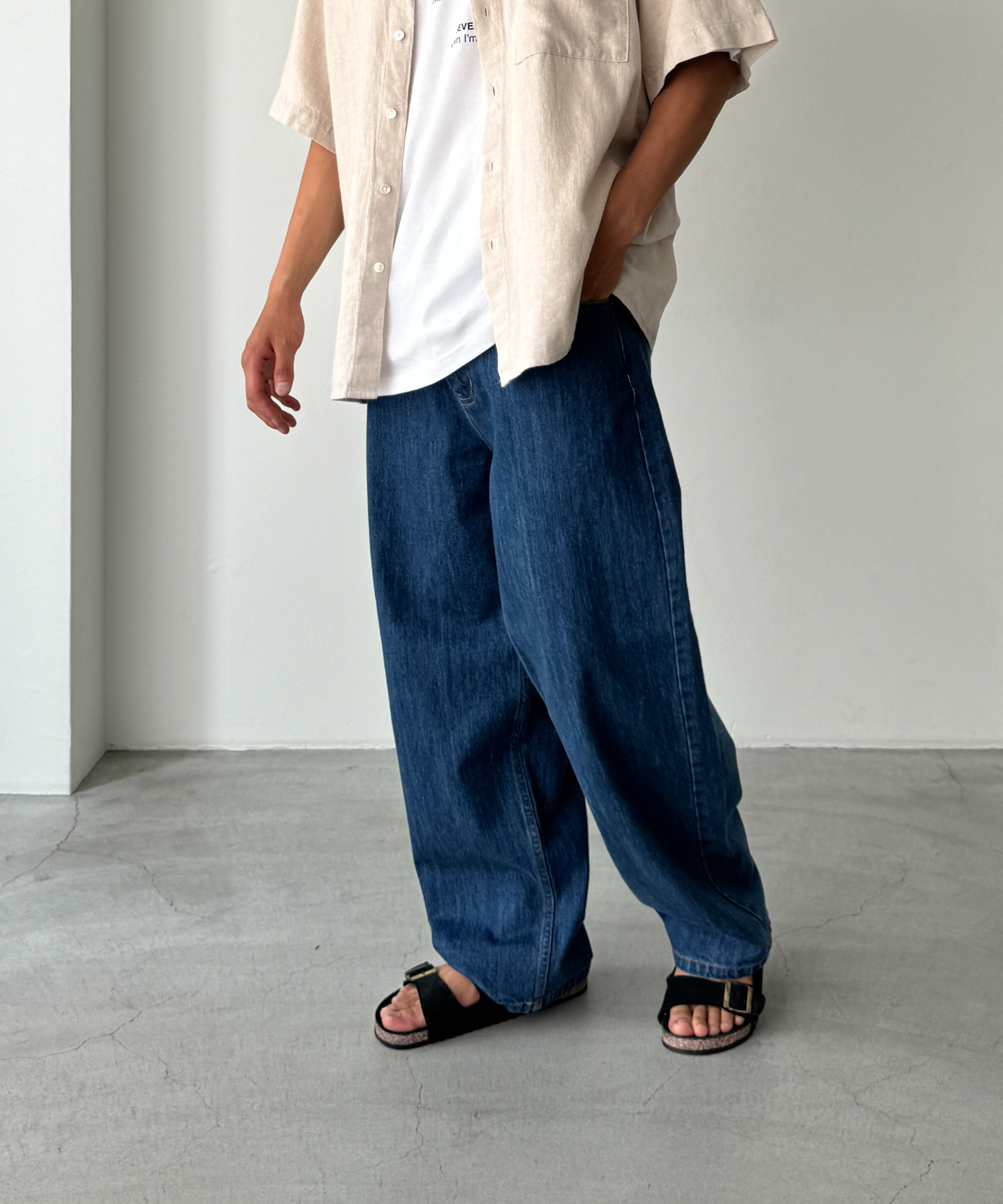 CANAL JEAN choice_cnl テーパードデニムパンツ choice_cnl テーパードデニムパンツ（デニムパンツ）｜CANAL