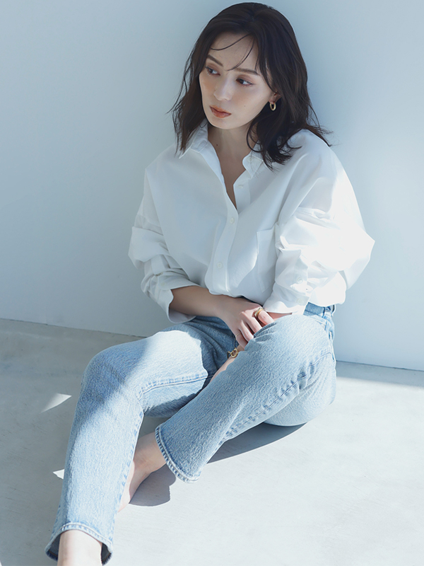 アニュアンス anuans Slim straight denim(507188910) | ア