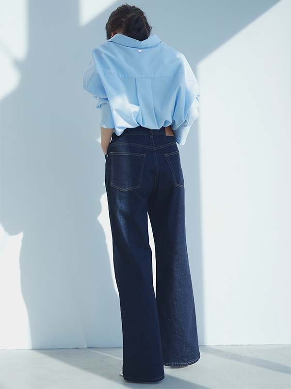 パンツ anuans wide leg denim Wide leg denim