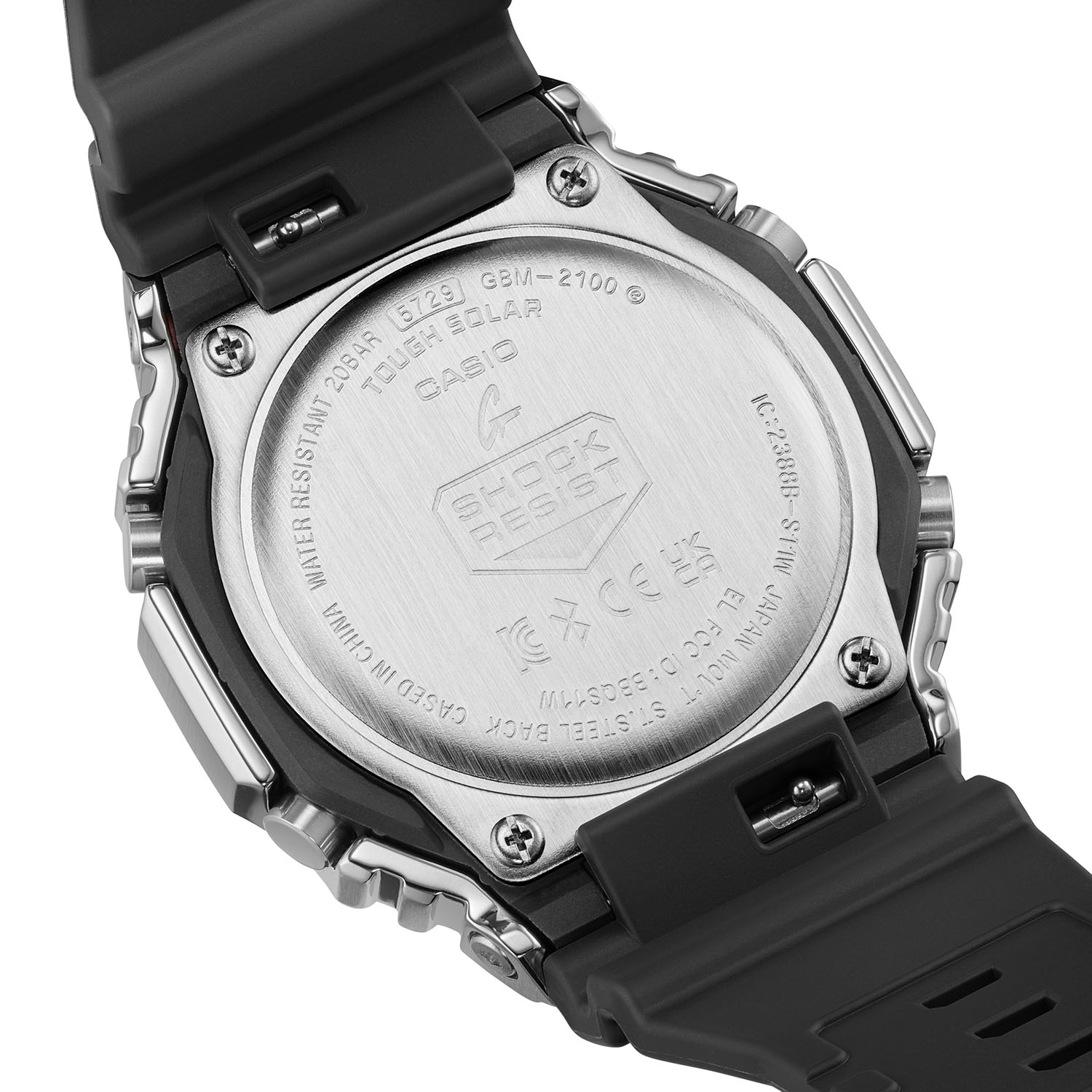 CASIO G-SHOCK GBM-2100-1AJF タフソーラーメタルベゼル GBM-2100-1AJF | CASIO