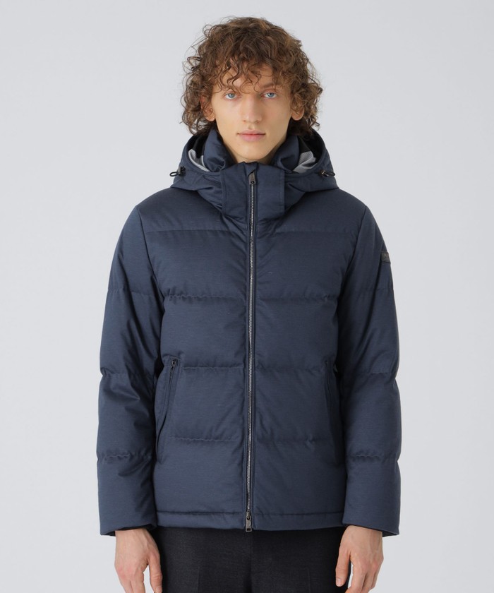 セール】ウールジャージークレストブリッジチェックコンビダウン