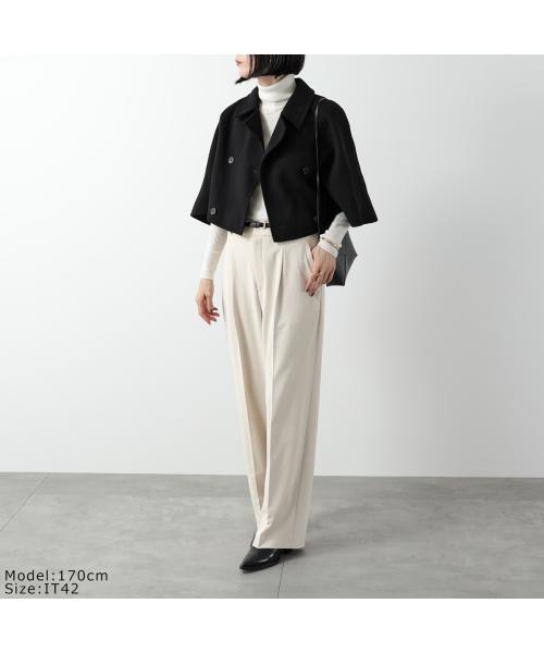 新作*MAXMARA* Ovada ウールカシミアジャケット ケープ風 MAX MARA カシミヤ ケープ風ジャケット | NET-A-PORTER