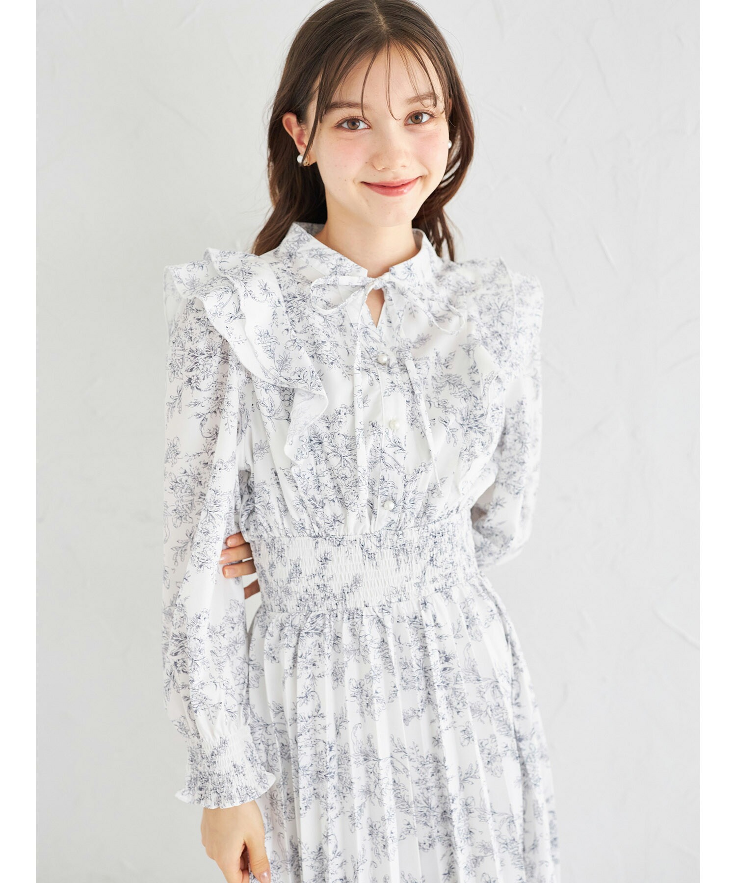 【最終お値下げ】トゥービーシック　フリルグログランリボンチェニックセット セール】トッコクローゼット tocco closet リボン＆ラッフル
