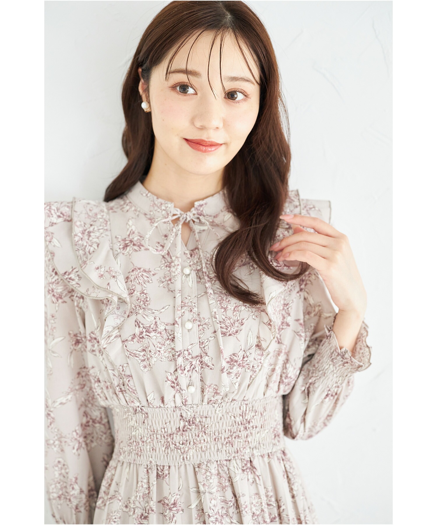 【最終お値下げ】トゥービーシック　フリルグログランリボンチェニックセット セール】トッコクローゼット tocco closet リボン＆ラッフル