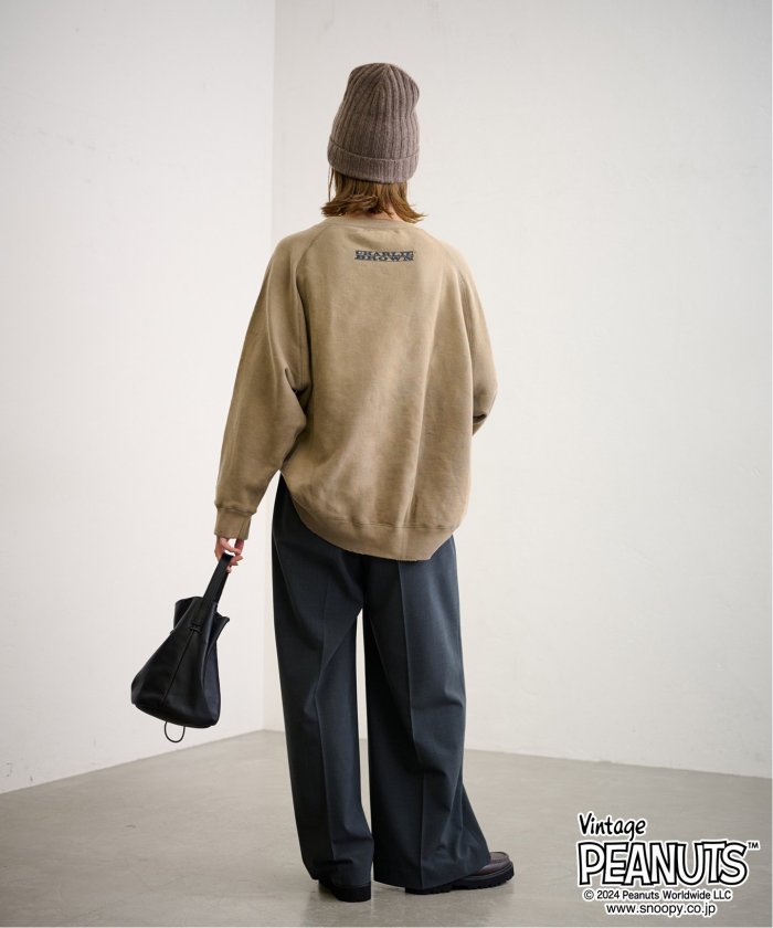 MEAN MACHINE AGE 別注PEANUTS VTG CREW スウェット CHARLIE MEAN MACHINE AGE 別注PEANUTS VTG CREW スウェット CHARLIE