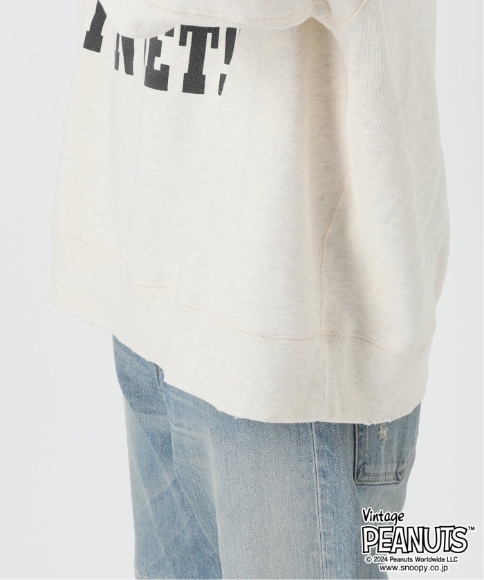 MEAN MACHINE AGE 別注PEANUTS VTG CREW スウェット CHARLIE MEAN MACHINE AGE 別注PEANUTS VTG CREW スウェット CHARLIE