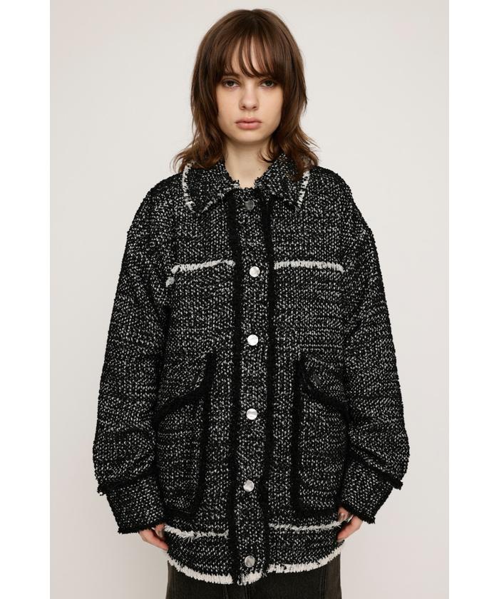 SLY ウールボアブルゾン LIGHT CROP BOA ブルゾン(505674993) | スライ(SLY) - d fashion