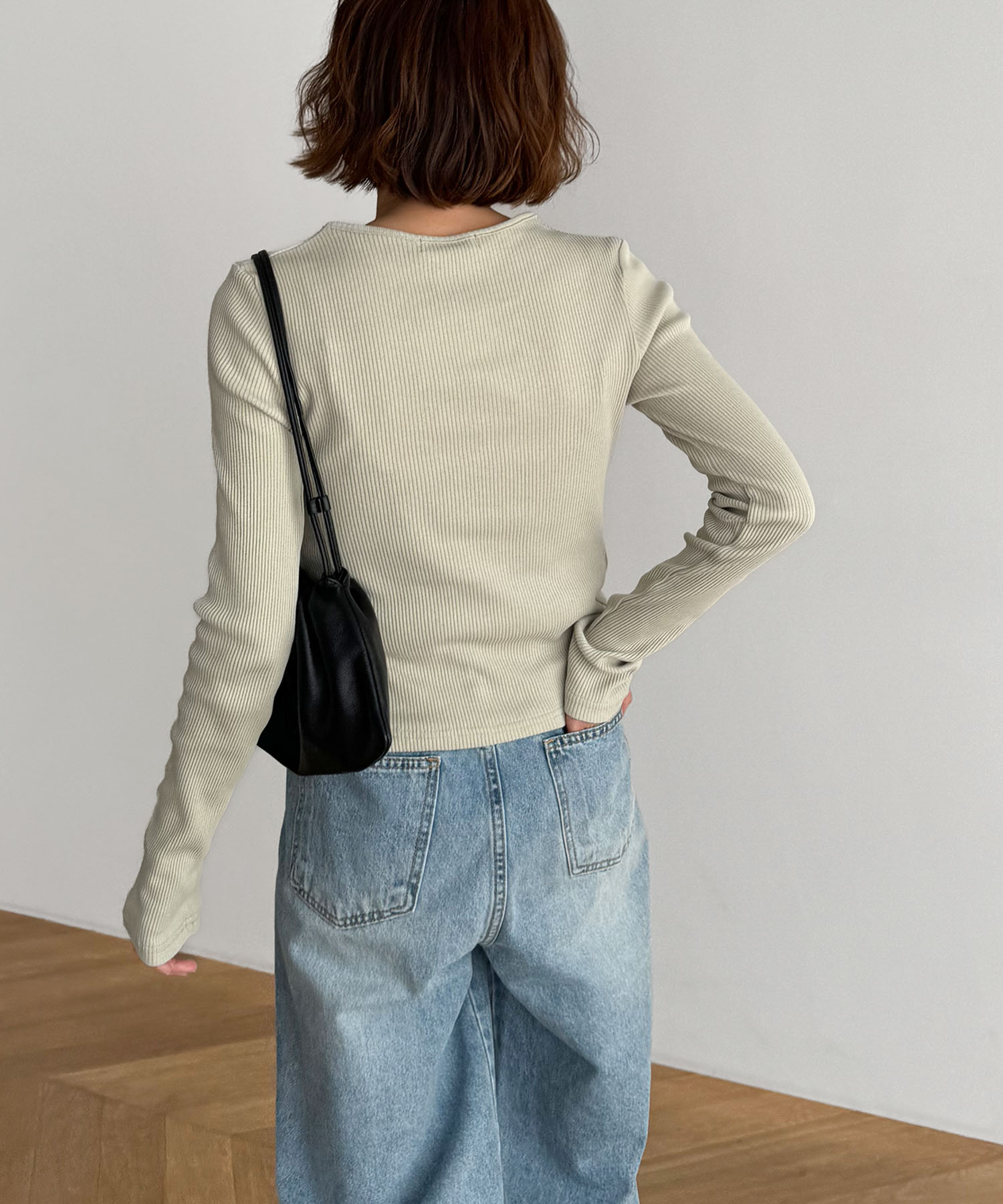 セール 40%OFF】キャナルジーン CANAL JEAN El mar リブ
