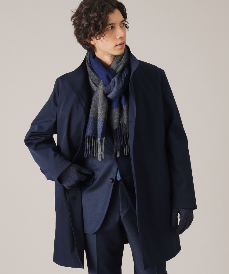 最終値下げ 新品未使用 タケオキクチ【洗えるカシミヤ】グラデーションマフラー セール55%OFF】タケオキクチ TAKEO KIKUCHI 【洗えるカシミヤ
