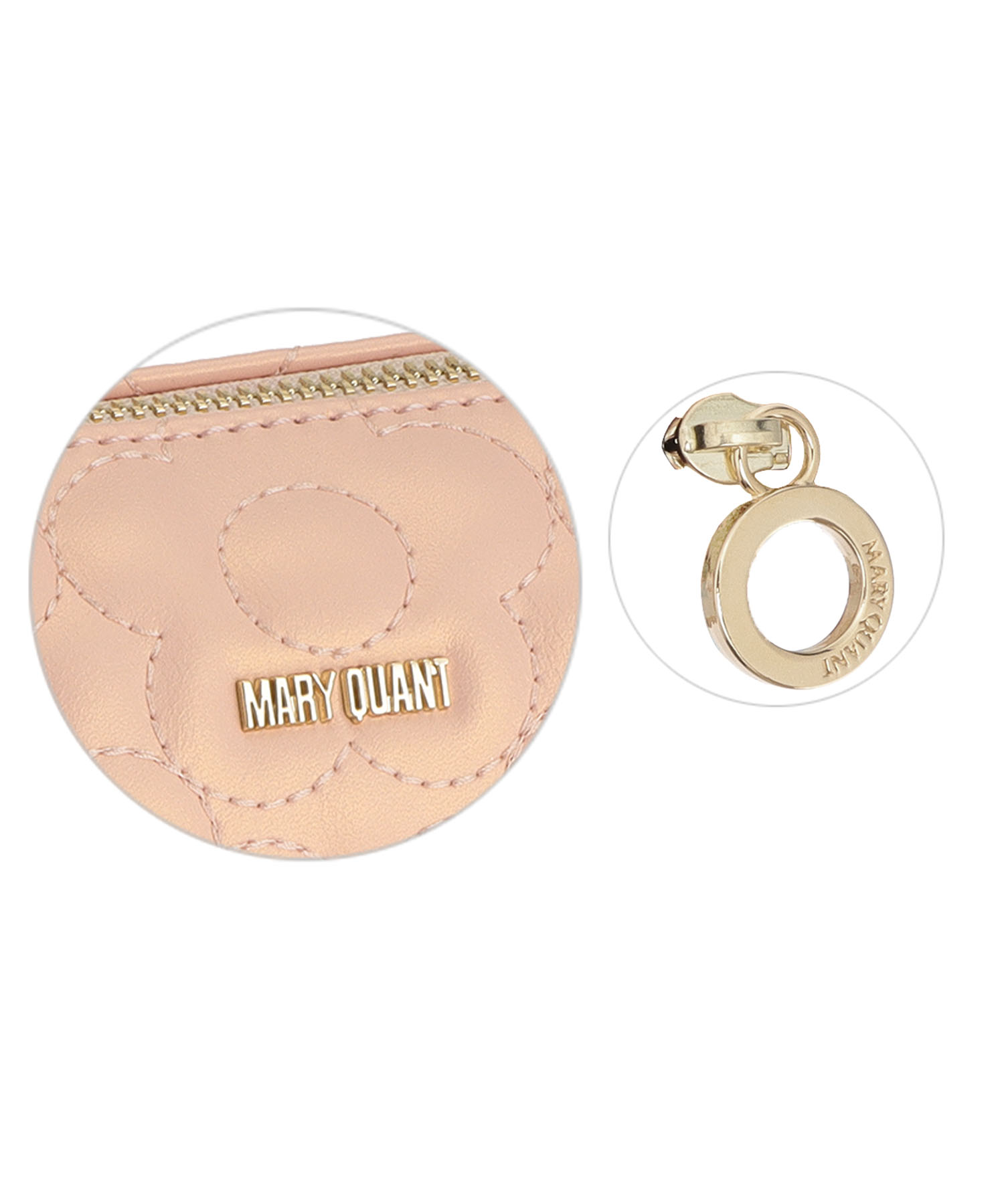 MARY QUANT* キルトフォームデイジー スクエアペンケース 送料込 キルトフォームデイジー スクエアペンケース（ポーチ）｜MARY
