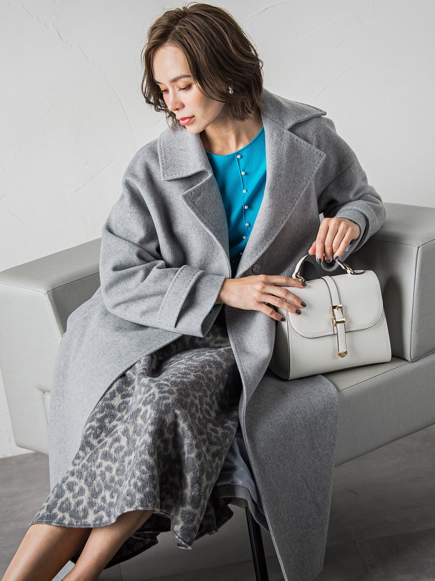 【新品】Viaggio Blu ビアッジョブルー コート／1 セール 30%OFF】ビアッジョブルー Viaggio Blu ショートビーバー