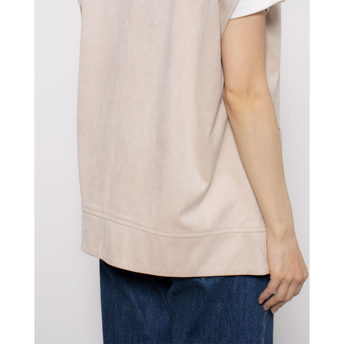 エンライトメント ENLIGHTENMENT FAKE SUEDE  BLOUSON （キャメル） エンライトメント ENLIGHTENMENT FAKE SUEDE BLOUSON （キャメル