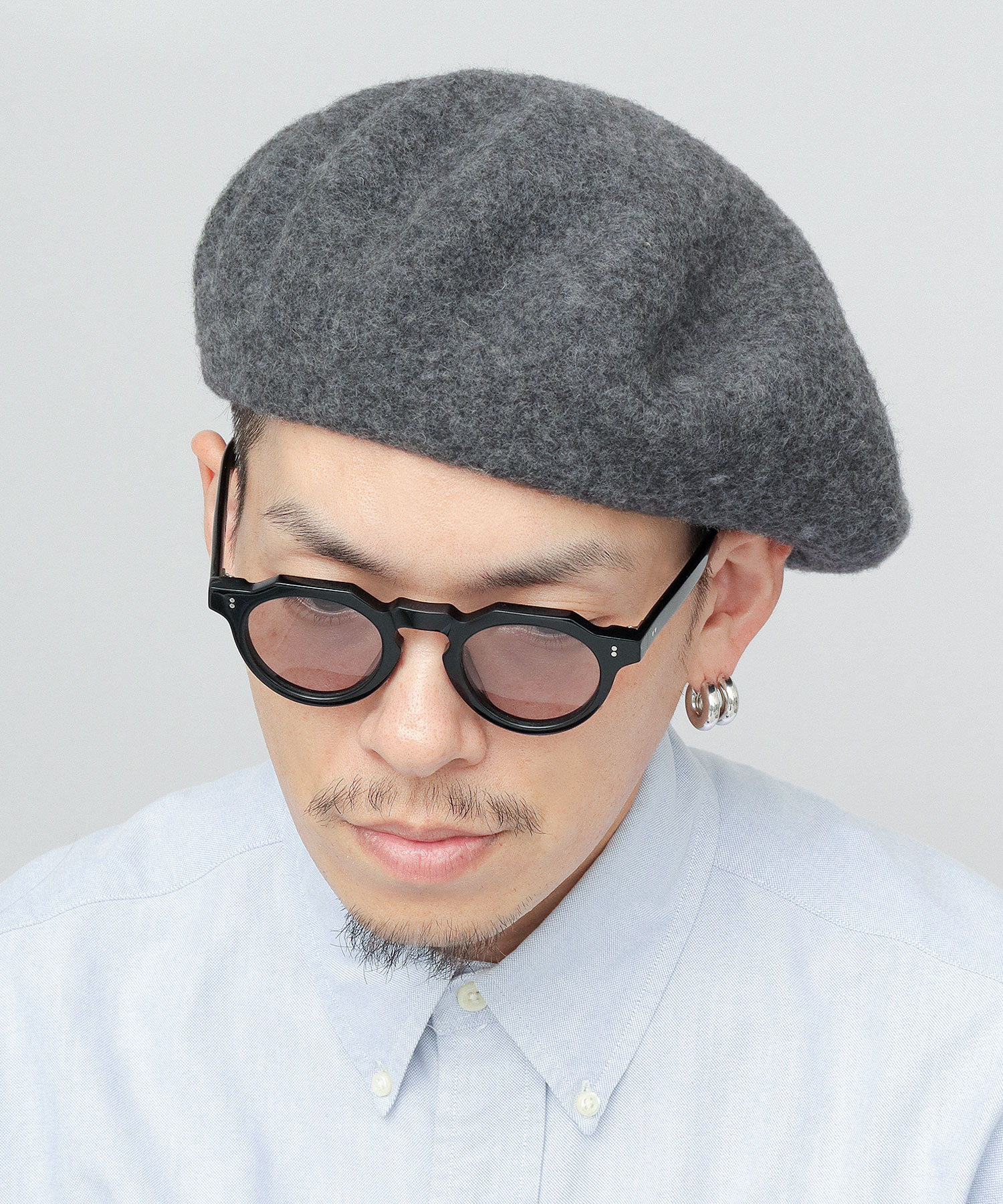 NAOK IHAY ASHI 　ナオキ　ハヤシ　ビッグベレー　黒 naok ihay ashi | circus