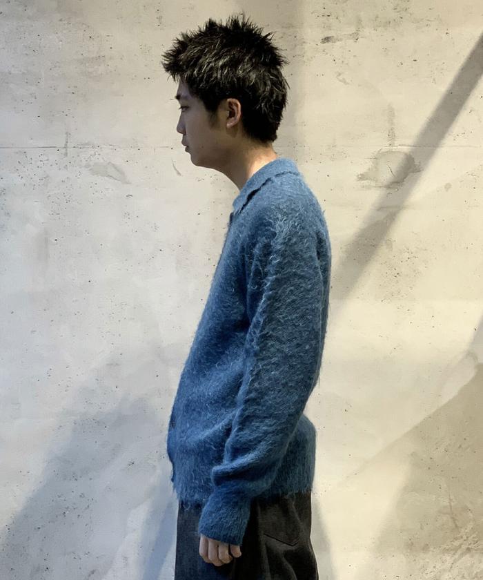 YOKE/ヨーク/BRUSHED MOHAIR KNIT SHIRT(507608606) | ガーデン YOKE/ヨーク/BRUSHED MOHAIR KNIT SHIRT(507608606) | ガーデン