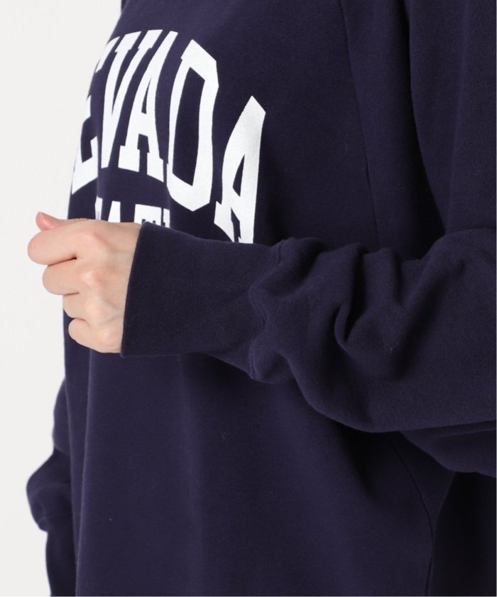 【美品】ジャーナルスタンダード レリューム NEVADAロゴスウェット WEB限定追加予約》NEVADAロゴスウェット | ジャーナル