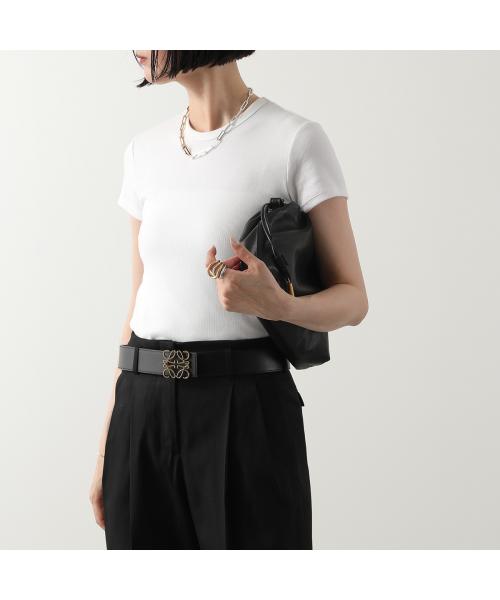 LOEWE ウエストレザーベルトスカート - メルカリ