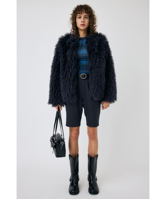 MOUSSY MESSY FAUX ファーコート セール 30%OFF】MESSY FAUX ファーコート(507612747) | マウジー