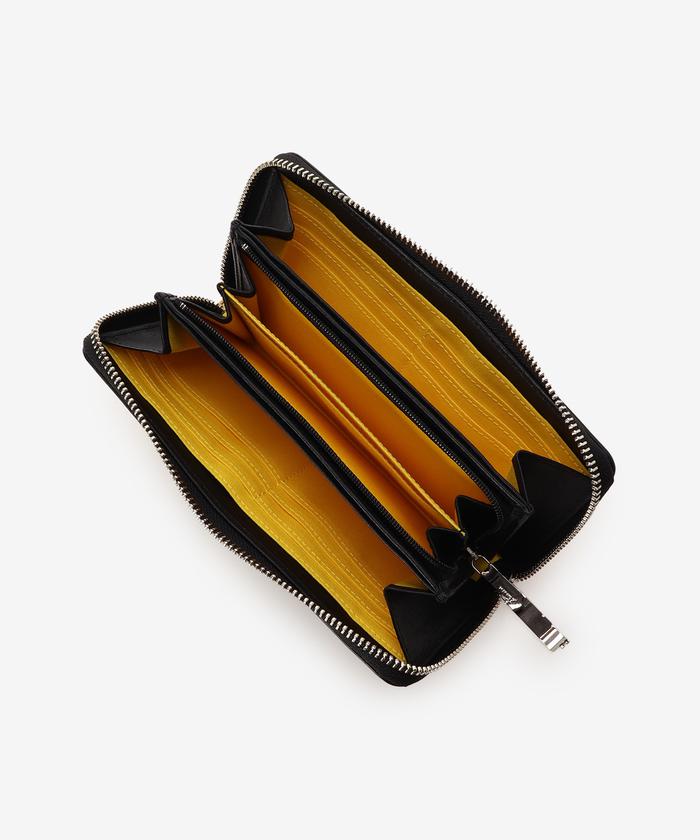 セール 50%OFF】バイカラー ラウンドファスナー長財布(507612846